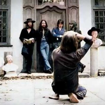 The Beatles' Last Photo Shoot At the front door of the Assembly Hall 1969