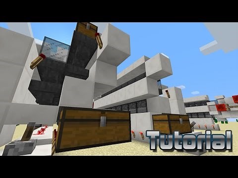 Minecraft Tutorial - Blast Furnace Super Smelter