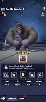 Last War Overlord Gorilla Training (day 4) #lastwar #lastwarsurvivalgame