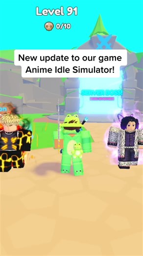Game: Anime Idle Simulator #roblox #robloxgamestoplaywhenyourbored #robloxgamestoplay #robloxfyp #robloxgames #anime