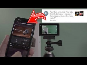 Dji Osmo Action 4 Mimo App 240 fps Monitor and new firmware