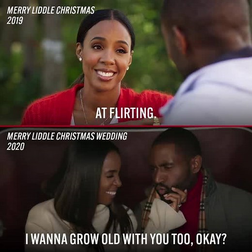 9.2K views · 119 reactions | Jacquie and Tyler have come a long way. 藍 Soak in the joy that's to come with the premiere of Merry Liddle Christmas Wedding Saturday at 8/7c. Kelly Rowland | Lifetime | Facebook