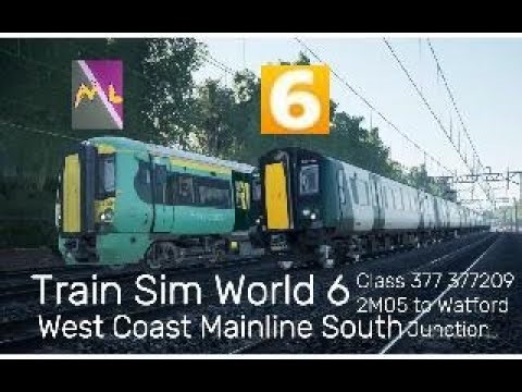 Train Sim World 6: Southern Class 377/2: West Coast Mainline South: 2M05 to Watford Junction