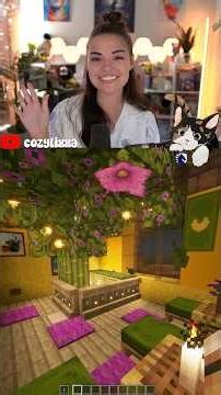 Minecraft Building Crash Course: Decorating the Yellow Interior #minecraft