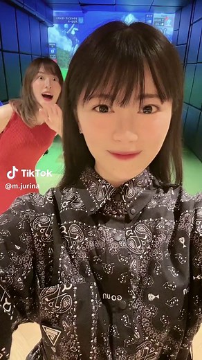 逆バージョンのセクシーゴルフ練習