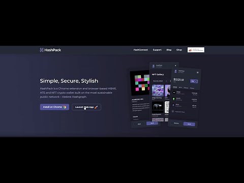 How To Create an HBAR Wallet on HashPack