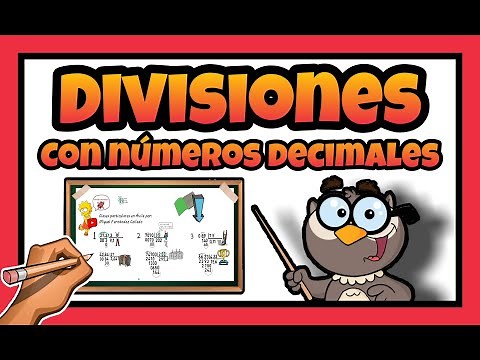🔴 Como hacer DIVISIONES con DECIMALES [PARA NIÑOS]