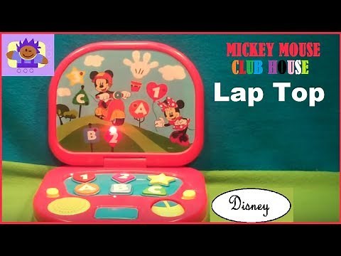 Disney Mickey Mouse Learning Toy Laptop By Kcare Company