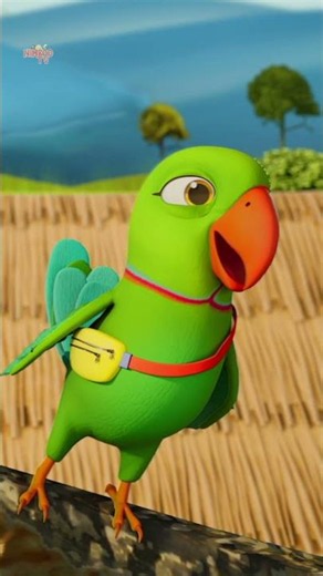 Main Tota Main Tota, मैं तोता मैं तोता #shorts #rhymes #preschool #cartoon #babysongs #maintota