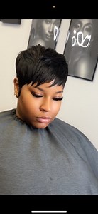 38K views · 902 reactions | CLIENTS FIRST PIXIE CUT ‍殺…Want to learn how to create a flawless natural looking pixie cut with a weave❓VIRTUAL PIXIE CUT CLASS COMING SOON‼️ #officialhandzk #viralreelsfb #reelstrending #foryourpage #quickweave #love #hair #pixiecut | Brian Perry | Facebook