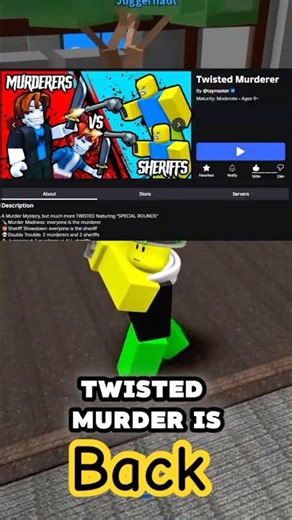 Twisted Murderer is Back!