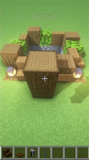 Minecraft Mini Build Design #shorts
