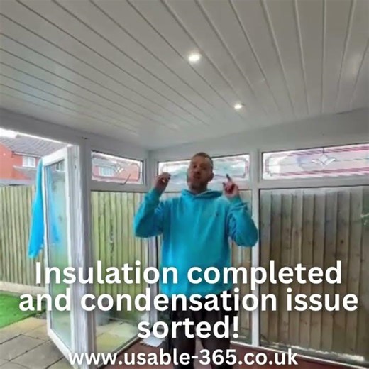 Insulated Conservatory Ceiling Installation – Peterborough