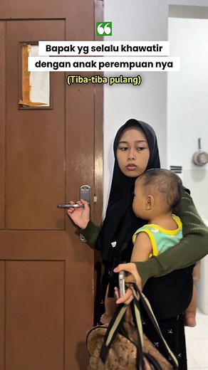 Ayah Khawatir Saat Anak Pulang Bawa Tas: Nasihat Rumah Tangga