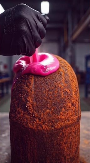 Industrial Pipe Rust Melt – Satisfying Foam Reaction