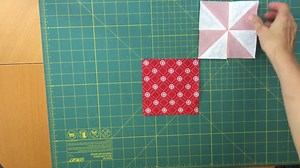 Have you seen this disappearing 9-patch block? It's very easy to make. Here 's the full video: https://youtu.be/HVBCmT3AAJk and the post with more details: https://mypatchwork.wordpress.com/2016/02/20/video-tutorial-disappearing-9-patch-with-pinwheels-block/ | TeresaDownUnder