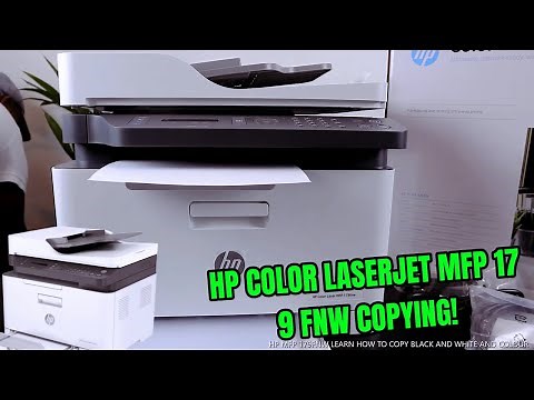 HP Colour Laser 179FNW Wireless All-In-One Printer Copying Review