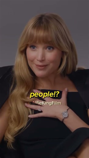 Jennifer Lawrence Got Drunk and Watched Her Films