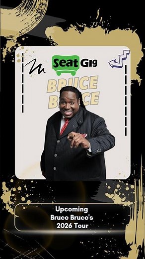 🎤 Bruce Bruce Live Comedy Tour 2026! 🎤 - #BruceBruce #BruceBruceTour2026
