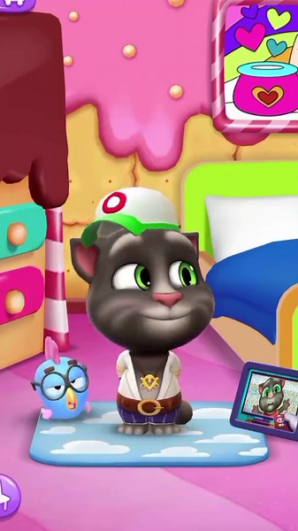 My Talking Tom: Wake Up Tom Cartoon Animation