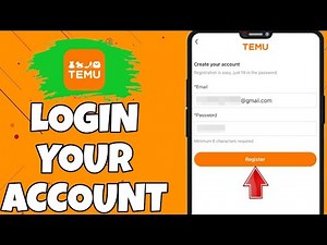 How to Log in to Your Temu Account