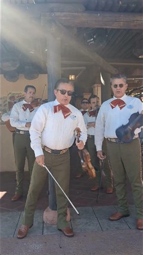 Live at Disney World Mariachi Cobre EPCOT Traditional Mexican Folk Music Playing 44 years 04-12-26