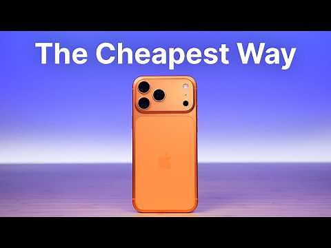 Cheapest Way To Get An iPhone 17 Pro Max!