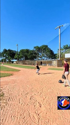 Summer training! Young catchers putting in the work at Pines Charter