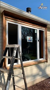Window removal and installation using OKNA window #archerexteriors