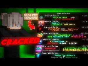 Best 3 PVP Servers For Mcpe & Java 2025 ( cracked/premium) All Versions