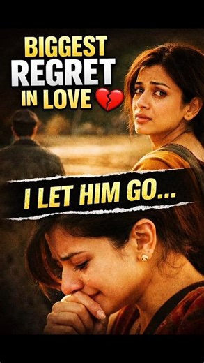 Biggest Regret in Love 💔 | She Let Him Go…