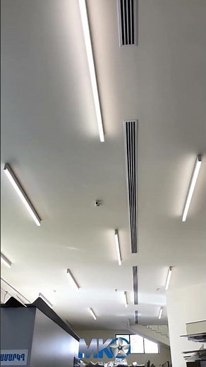 Linear slot diffusers produced by MKO