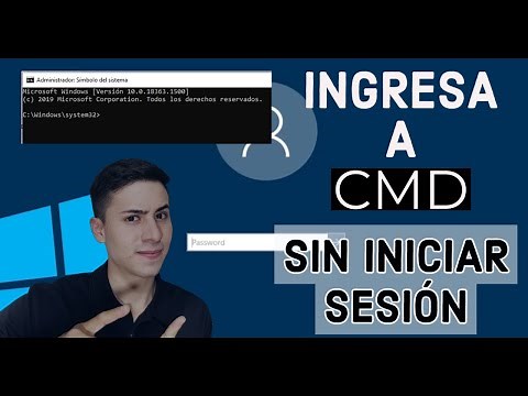 Como entrar a CMD sin iniciar Windows 10, como ingresar a CMD para cambiar contraseña🔑 de Windows 10
