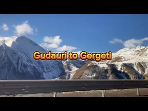 (219) #17 GUDAURI TO GERGETI / TRIP TO GEORGIA 🇬🇪