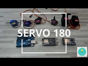 This tutorial teaches you how to use SG90, MG90S, MG996R, SG92R, and TD-8120MG servo motors with ...