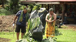 5.9K views · 75 reactions | Cook Islands master carver Mike Tavioni recently completed a commision set of carvings for an Australian couple. Yesterday was the official blessing and handover of the pieces. CITV covered the ceremony. | Cook Islands Television News | Facebook