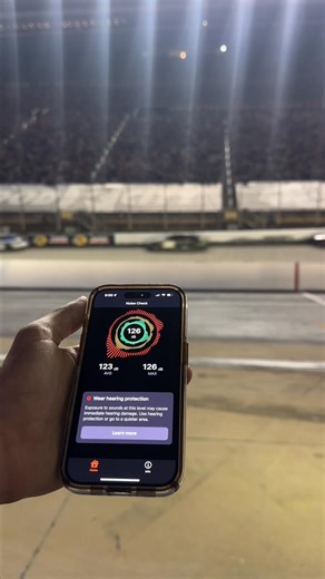 16K views · 97 reactions | Find out if the noise around you is safe or potentially harmful to your hearing using the SoundCheck Live sound level meter! | Joe Gibbs Racing | Facebook