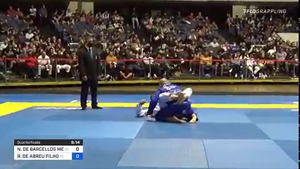 FULL MATCH Nicholas Meregali takes on Cyborg Abreu, with a shocking quick finish | FloGrappling