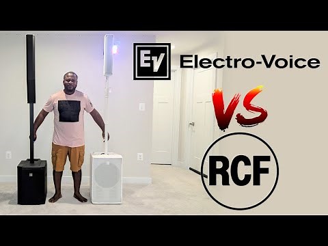 EV Evolve 50 vs RCF Evox J8 | Which do you prefer 🤔🤔🤔 | Top 2 medium column array speakers