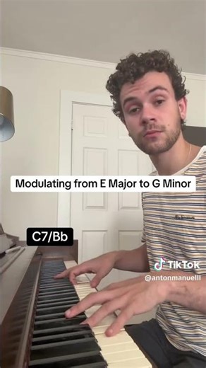 How to Move from E Major to G Minor