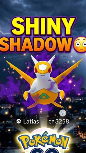 SHINY SHADOW LATIAS 😱✨ RAREST CATCH EVER!#pokemongo #youtubeshorts #ytshorts #shinypokemon