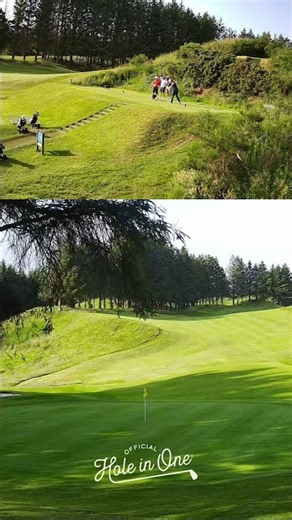 A hole in one just happened at East Renfrewshire Golf Club