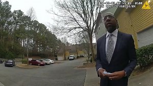 Warnock responds to police bodycam video about March dispute with ex-wife