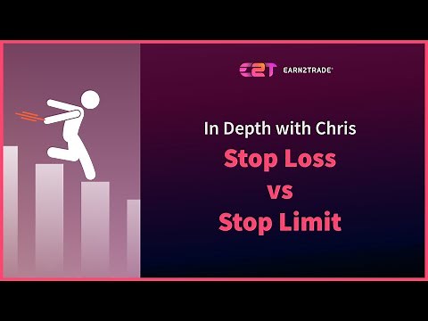 Stop Loss vs Stop Limit - What's the difference between them?