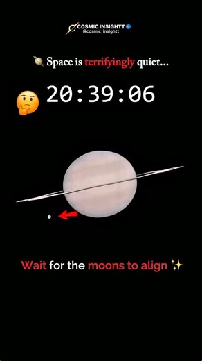 Space is more active than you think... 🪐 #space #physics #astronomy