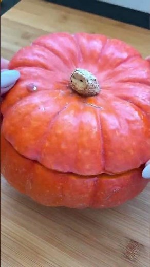 THE BEST Roasted Stuffed Pumpkin Recipe