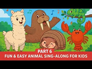 Meet the Animals Song Part 6 🐾 | Fun & Easy Sing-Along for Kids