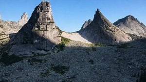 Why do these mountains look so sharp?