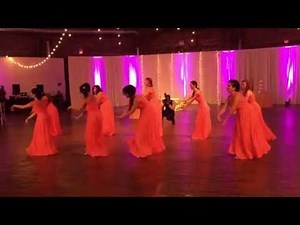 Bridesmaids dance: Meena & Mohammad's Wedding. June 18, 2016.
