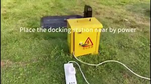 Robotic Lawn Mower for Precise Boundary Wire Break Detection, Automatic Lawnmower with Smart Navigation,and APP-Controlled Systematic Mowing, Covering up to 0.25 Acres with 45% Slope Support